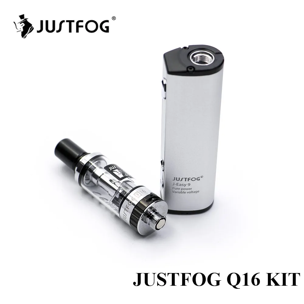 Стартовый vape набор Justfog Q16 с аккумулятором 900 мАч J-Easy 9, набор электронных сигарет с клиромайзером 1,9 мл Q16