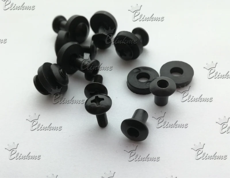 

10pcs/lot, Kydex Holster Chicago screw knife scabbard screw Tek lok buckle screw for 5mm hole Hunting Holsters DIY tools