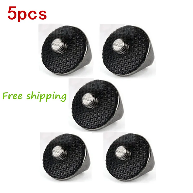 

Free shipping 5pcs Camera Shoulder Quick Strap 1/4" Screw Connecting Adapter for 650D 550D 7D 50D A350 A550 A77 D7000 D90 D5300