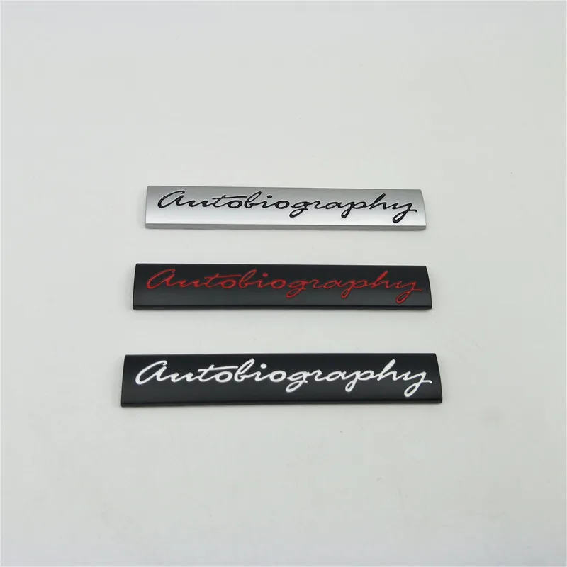 

For Land Rover Range Rover Sport Autobiography Supercharged Emblem Metal Rear Trunk Tail Logo Nameplate