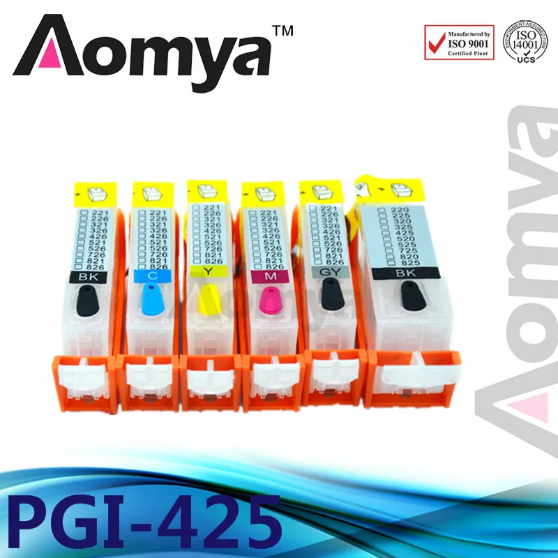 5 шт. картриджи для принтера CANON MG5240 MG5140 MG6140 MG8140 IP4840 MX884 IX6540|ink cartridge|ink cartridge for