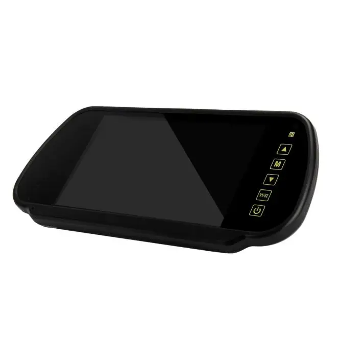 7 LCD Screen Car Rear View Backup Mirror Monitor+Wireless Reverse IR Camera Kit (5)