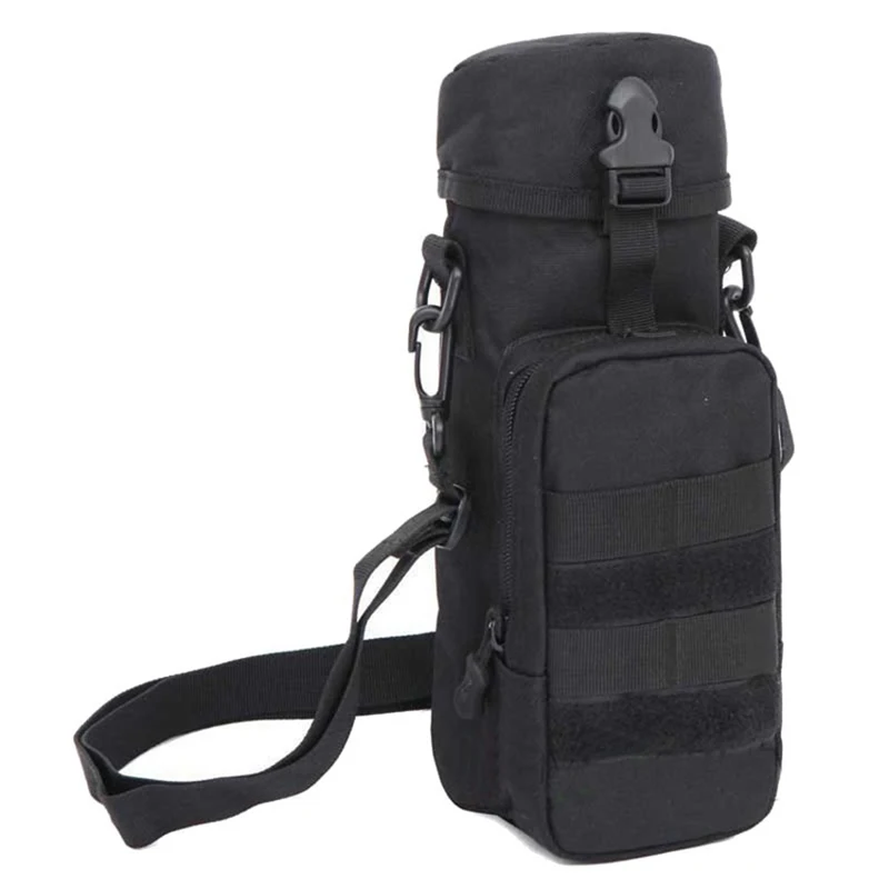 Army Fans Hot Molle Outdoor Sport font b Tactical b font Gear Water Bottle Pouch Kettle