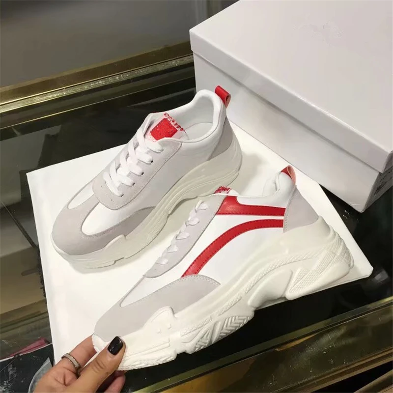 

2019 Designer Brand White Stretch Knit Espadrilles Braided Heel Platform Shoes Lace Up Women Sock Sneakers Casual Flats Lady 39
