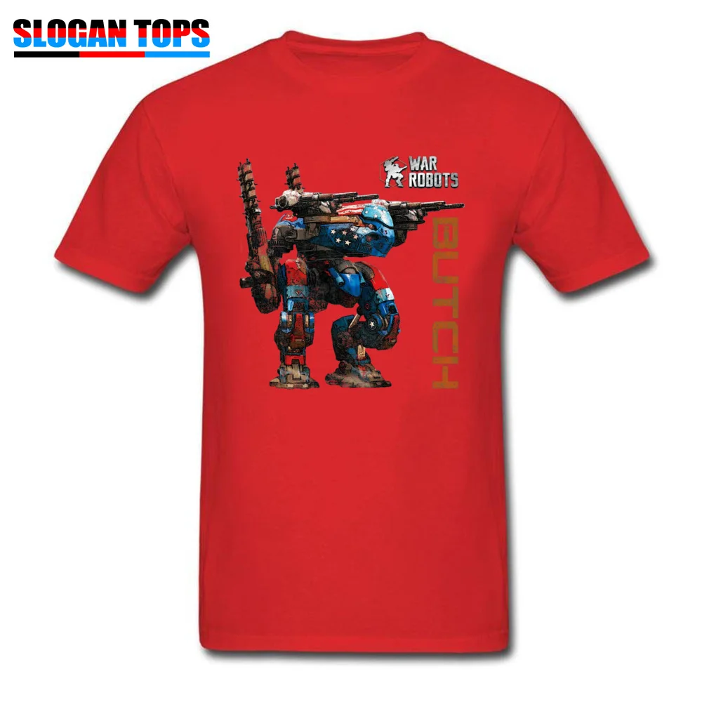 WR Butch V4 100% Cotton Men Short Sleeve Tees Design April FOOL DAY T-Shirt Funny Tshirts 2018 Discount O-Neck WR Butch V4 red