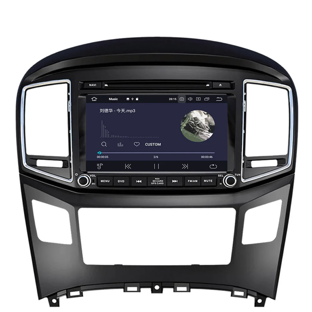 Автомобильный DVD плеер Aotsr Android 9 0 с GPS навигацией для Hyundai H1 Grand 2016 2018
