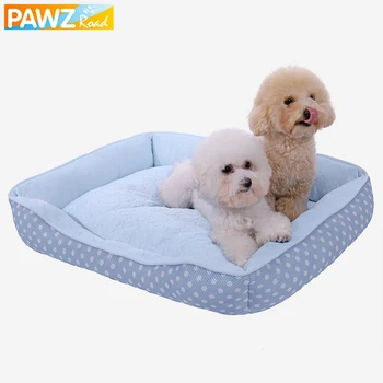 

PAWZRoad Summer Pet Dog Cat Bed Nest Luxury House for Dog Self Cooling Breathable Waterproof Puppy Kennel with Removable Cushion