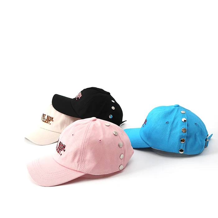 2018 Новый Регулируемая Мода хлопок Кнопка Бейсболки для женщин Хип папа Snapback
