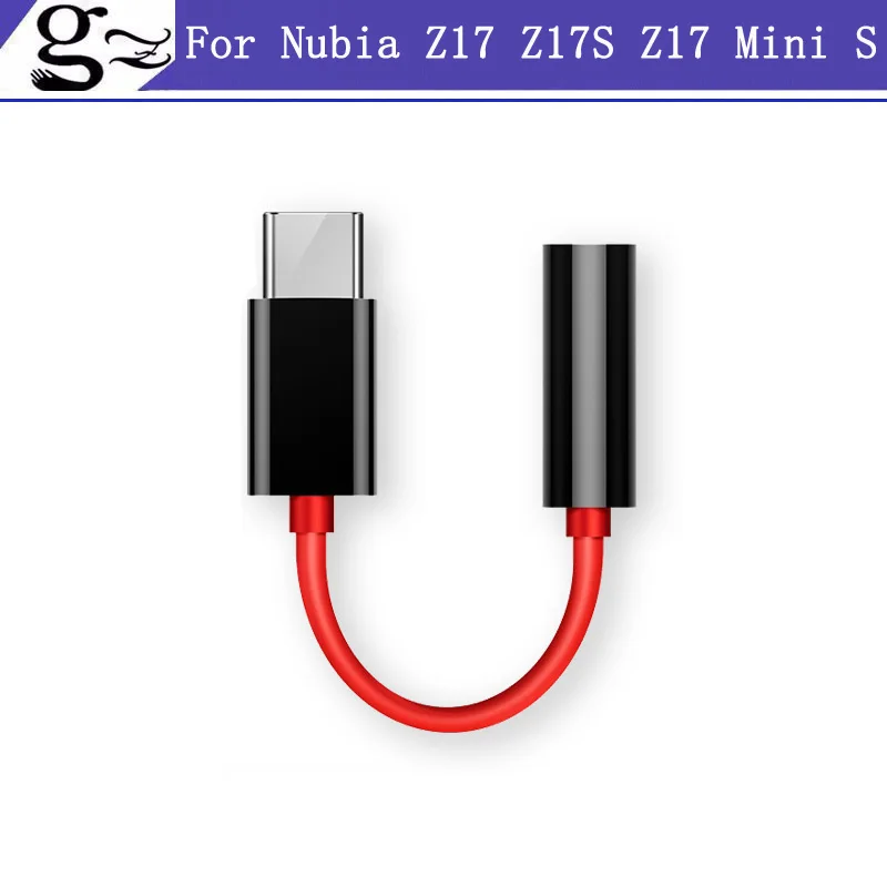 2pcs Original USB 3 5 Type C OTG Cable Type c Adapter USB C Phone Connector For Nubia Z17 S Z17 mini S Headphone Conversion line