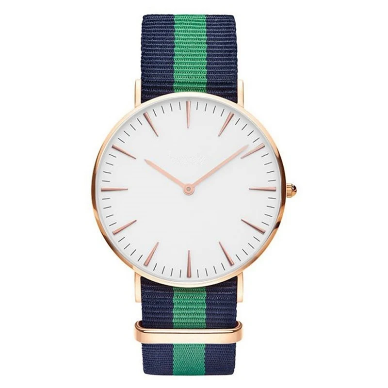 Роскошные брендовые ультратонкие женские часы женские холщовые кварцевые часы Montre Femme Relojes Mujer женские часы Horloges Dames - Цвет: 6