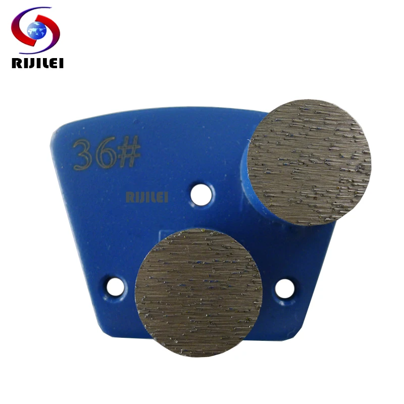 

RIJILEI 12PCS/Set 25*12.5mm*2T Diamond grinding disk for concrete terrazzo floor Diamond Grinding Bond Floor Grinding Disc A20B