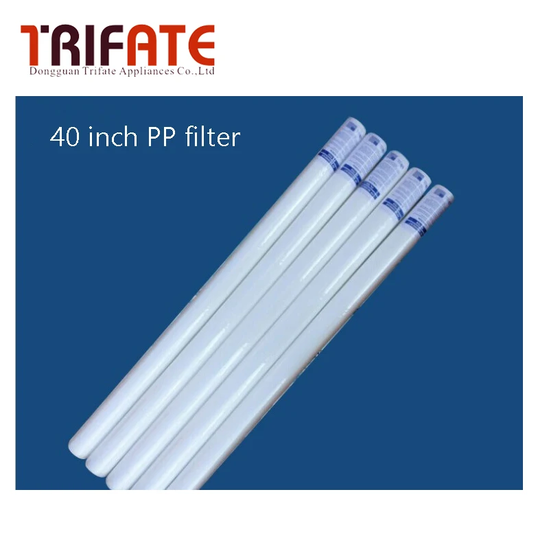 

40 inch PP sediment filter household water purifier PP Cotton Rust Removing Particles