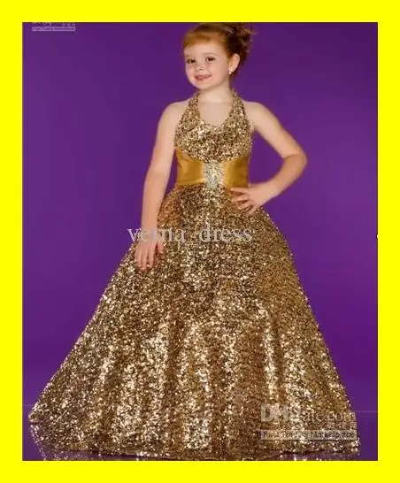 Wedding Flower Girl Dress Baby Easter Dresses Long Sleeve Toddlers Lemon Halter Off The Shoulder Sleeveless Sequin 2015 In Stock | Свадьбы и