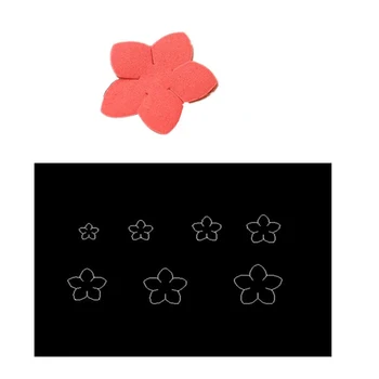 

DIY leather craft floral shape knife mould cutting dies multi size