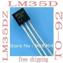 LM35 LM35D LM35DZ TO-92 зонд температурного датчика