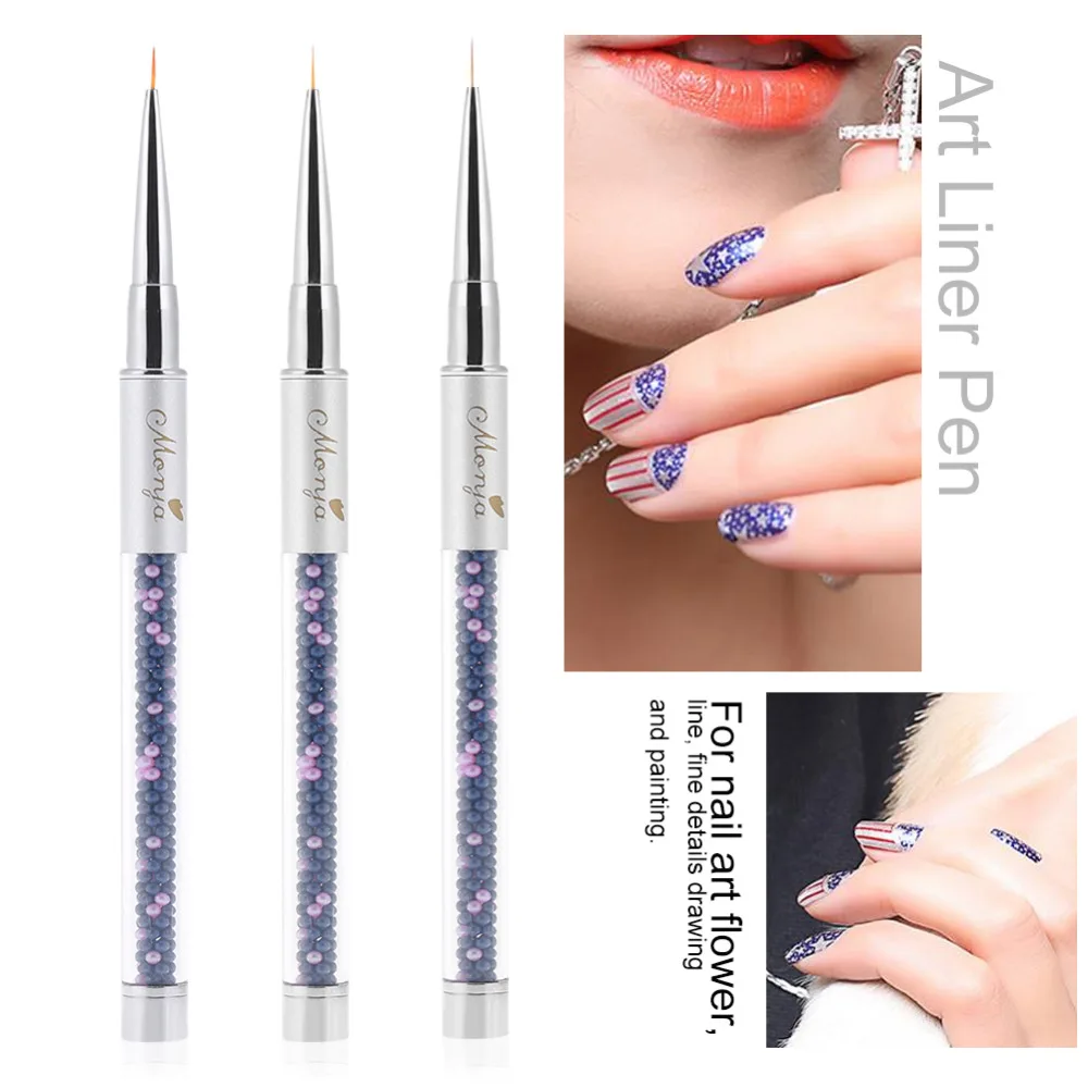 6 Types Crystal Nail Art Liner Brushes Blue Beads Flat Acrylic Brush Nail Polish Painting Drawing Carving Brush Manicure Tool-in Nail Brushes from ... 6 Types Crystal Nail Art Liner Brushes Blue Beads Flat Acrylic Brush Nail Polish Painting Drawing Carving Brush Manicure Tool-in Nail Brushes from ...