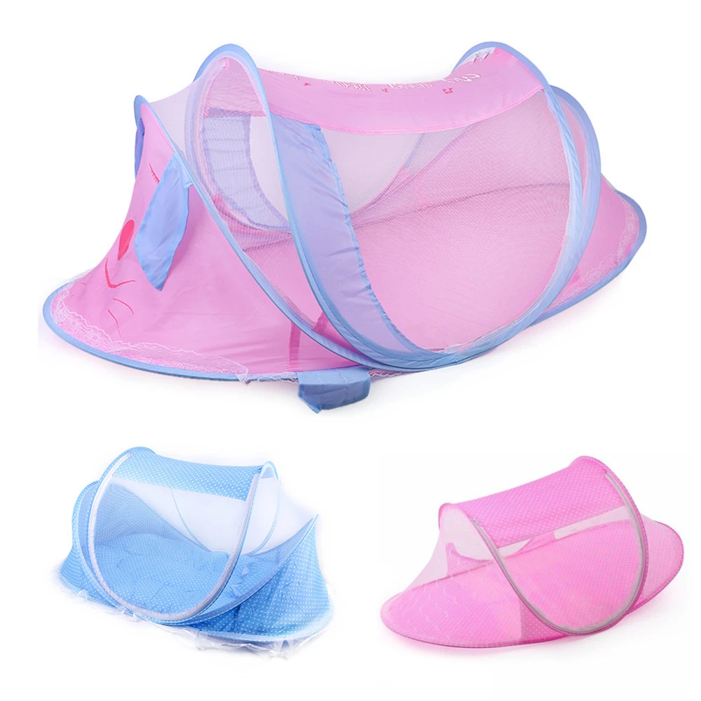

Baby Crib Netting Summer Portable Folding Baby Mosquito Cradle Net Kid Infant Sleep Shading Comfortable Bed Mesh Crib Netting