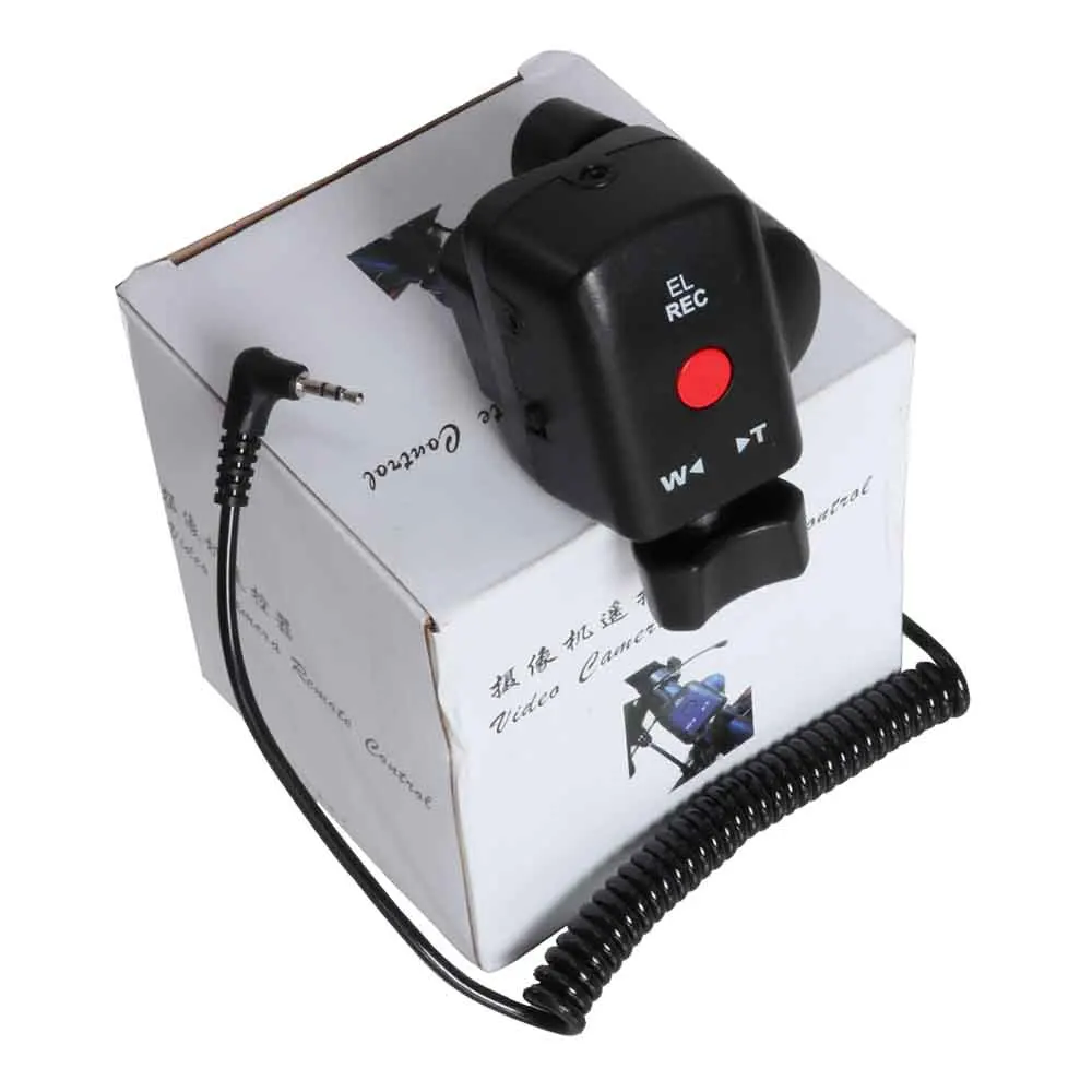

Camcorder Camera Pro Zoom Remote Control For LANC or ACC Jack Sony Panasonic Camera Fotografica Video