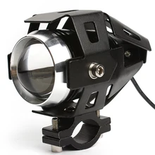 U5 LED Motorcycle Headlight For Honda Suzuki Harley Motorbike Headlamp Super Bright Moto Head Light Lamp