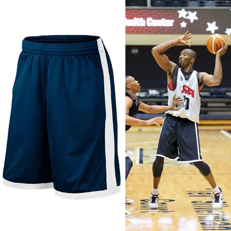 

Basketball Shorts Plus Size Men Sport Short Men's USA Quick Dry Basketball Shorts with Pockets High Quality Basketball Jersey