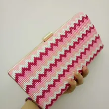 Модные Разноцветные Роскошные вечерние сумочки со стразами, банкетный женский клатч на день, Новое поступление, Женская сумочка, Свадебная вечерняя сумка