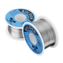 Daniu 100g 63/37 estanho chumbo rosin núcleo 0.5-2mm 2% fluxo carretel de solda linha de ferro fio de solda carretel 0.5 / 0.6 / 0.8 / 1.5 / 2mm