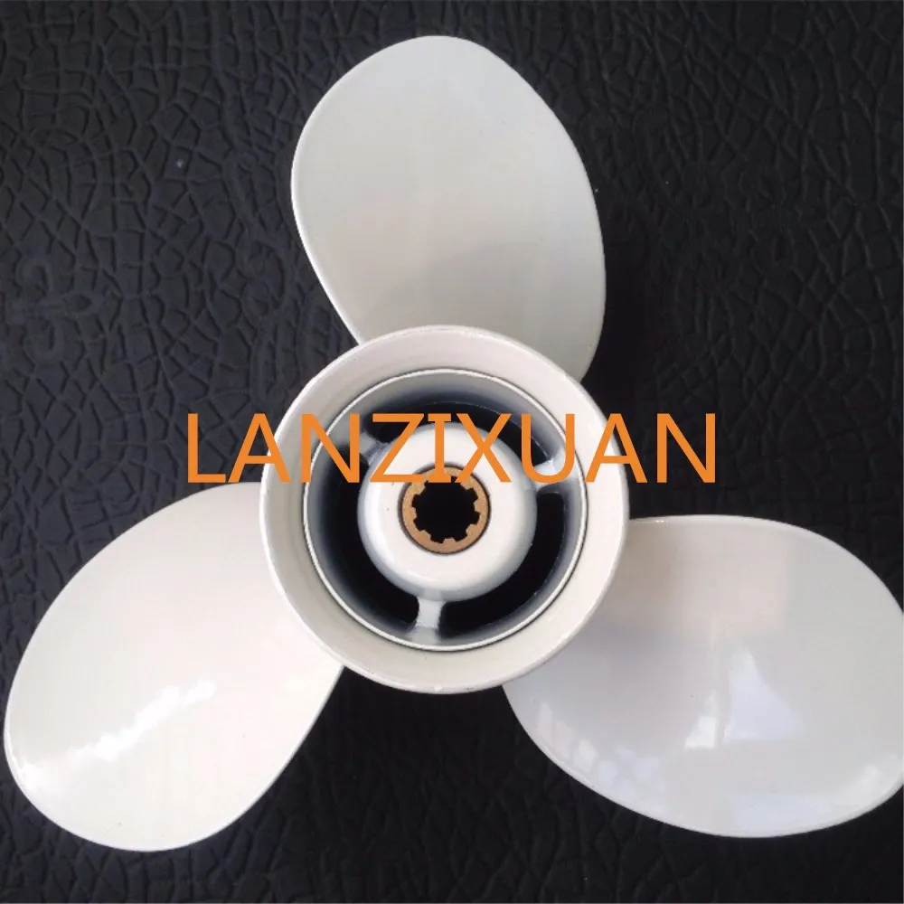 

9.25x9,9 1/4 x 9 - J For 9.9HP-15 HP For hidea propellers yamaha hidea marine Aluminium Propeller Motors engines