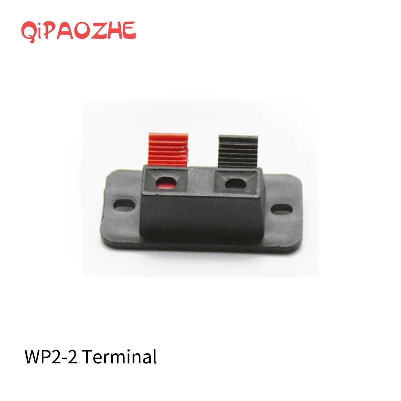 

2Pcs 2 position Speaker terminals push terminal board Connector