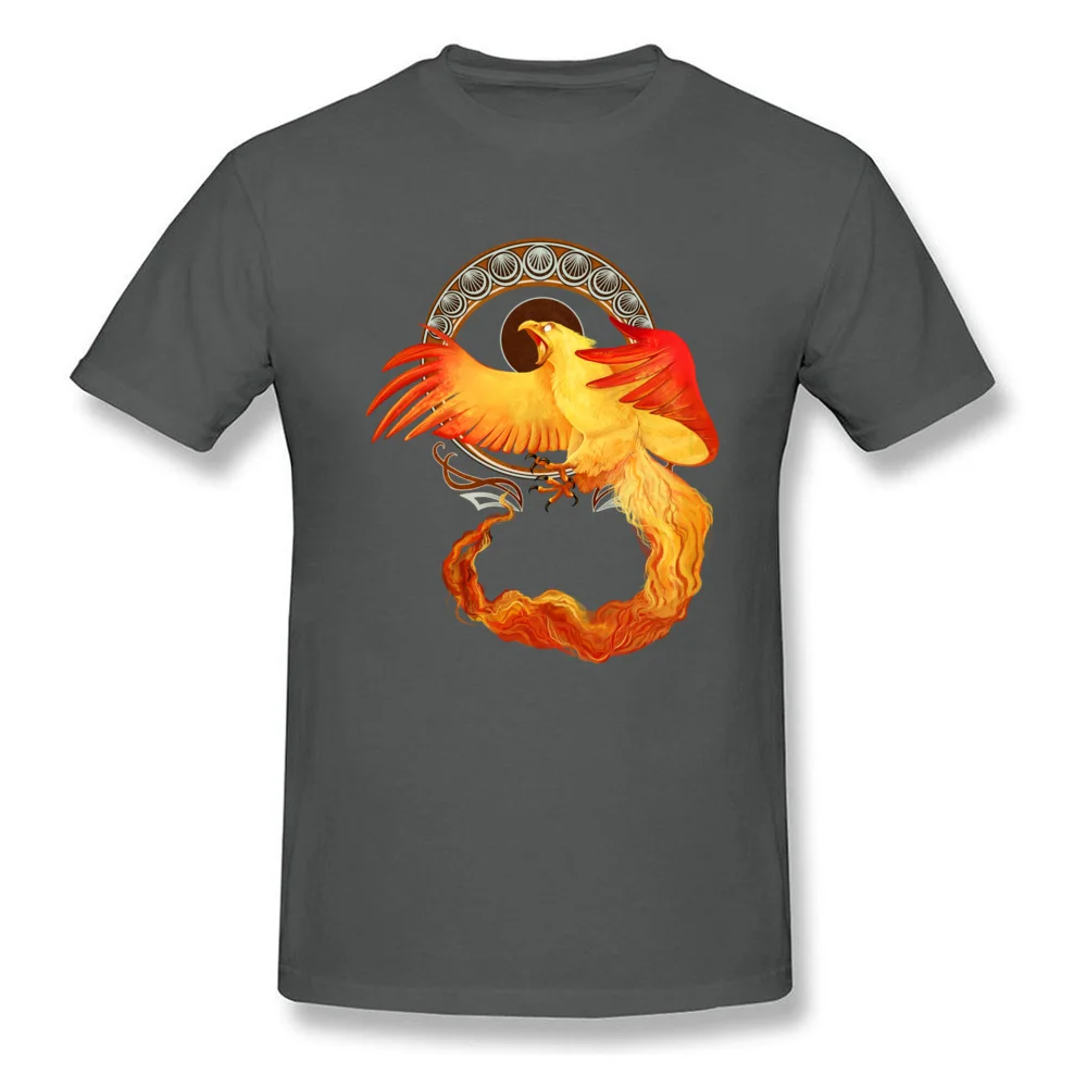 Phoenix Pure Cotton Funny T Shirt New Arrival Short Sleeve Adult Top T-shirts cosie Summer Sweatshirts Round Neck Phoenix carbon