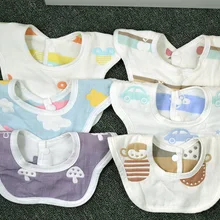 Clothes одежда аксессуары детские нагрудники из хлопка в детские нагрудники для мальчиков и девочек 1 шт-Случайные цвета