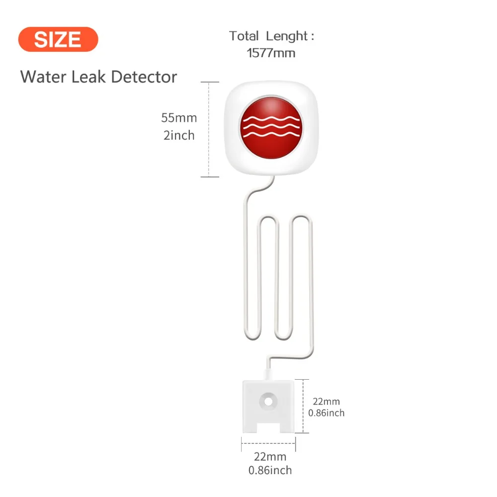 Умный дом Детектор защиты от протечек воды датчик воды беспроводной SMS уведомление телефон оповещение защита от утечки воды