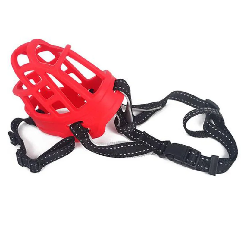 NEW-Hot-Sale-Soft-Silicone-Strong-Dog-Muzzle-Basket-Design-6-Sizes-Anti-biting-Adjusting-Straps