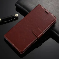 Custodia Flip in Pelle Premium per Smartphone Xiaomi e Redmi
