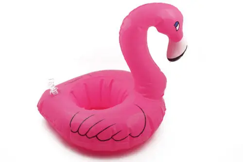 Фламинго напиток может держатель надувной бассейн пляж Blow Up плавающие игрушки партии