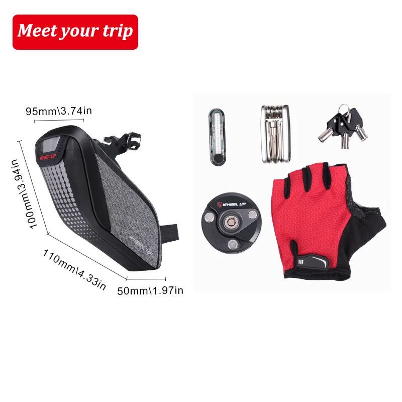Flash Deal Reflective Waterproof Bicycle Saddle Bags 500D PU Pannier cycle accessoire bolsa bicicleta bycicle bag mochila ciclismo bike bag 4 Flash Deal Reflective Waterproof Bicycle Saddle Bags 500D PU Pannier cycle accessoire bolsa bicicleta bycicle bag mochila ciclismo bike bag 4