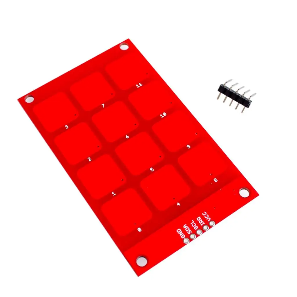 MPR121 Capacitive Touch Keypad Shield Module Sensitive key keyboard Fit arduino 
