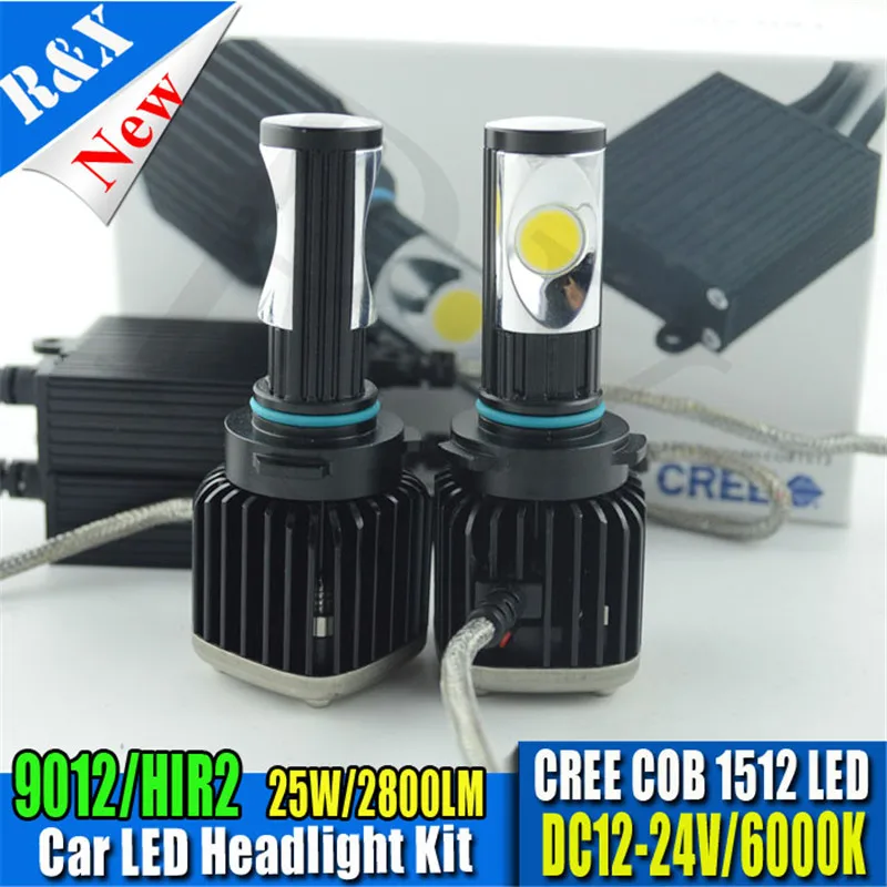 

Super bright 2x50W 5600LM powerful 9012 Hir2 Canbus LED HeadLight kits 5500k White Bulb Car 12-24V LED Headlamp