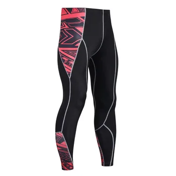 

Mens 3D Compression Pants New Fashion Print Quick Dry Skinny Bodybuilding Leggings Tights Fitness MMA Pants Trousers Elasticity