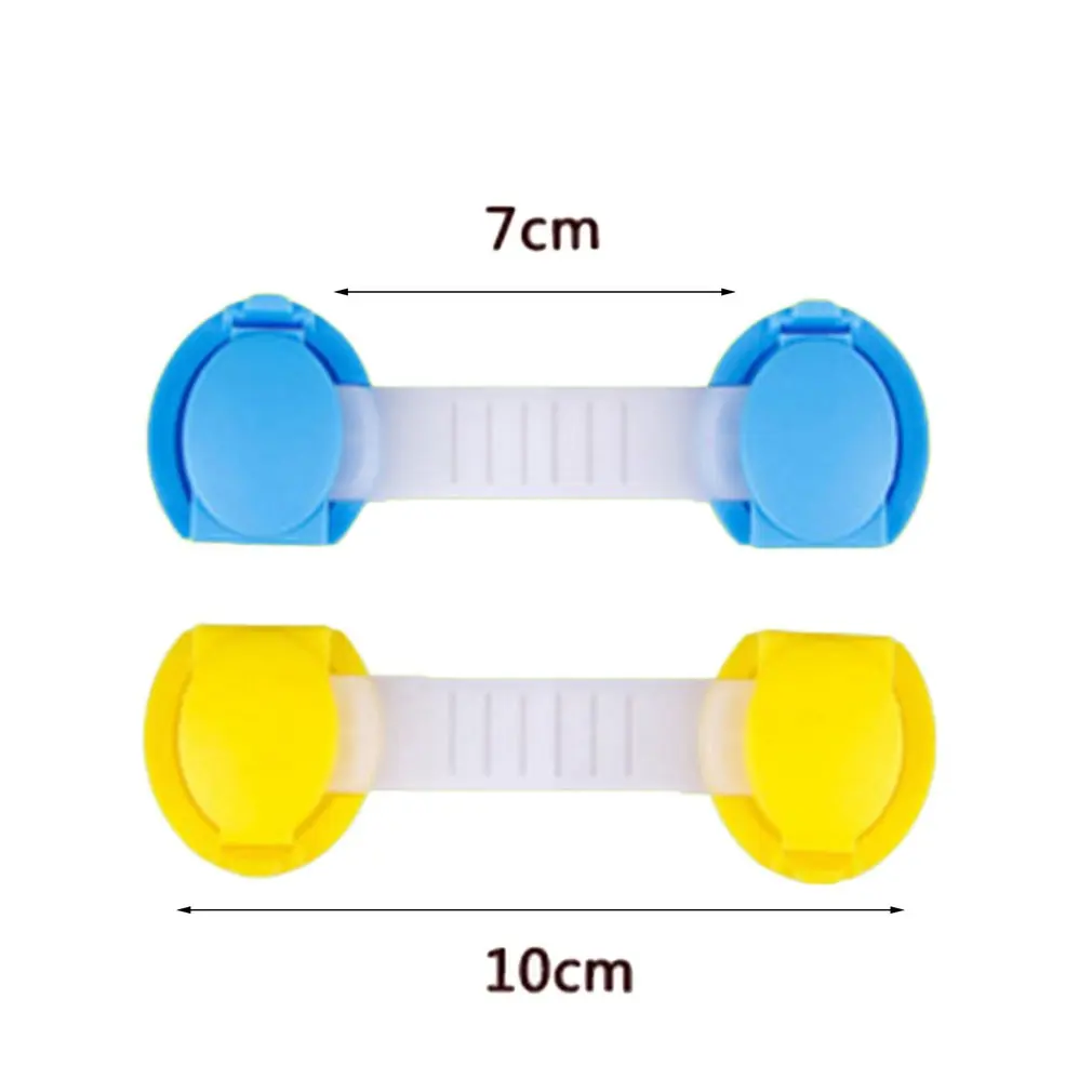10 шт./партия шкаф защитный замок шкафа ящика детская безопасная защита для детей длинный стиль замок безопасности холодильник шкаф