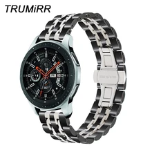 20 мм 22 мм ремешок из нержавеющей стали для samsung Galaxy Watch 42 мм 46 мм SM-R810/R800 спортивный ремешок быстросъемный ремешок