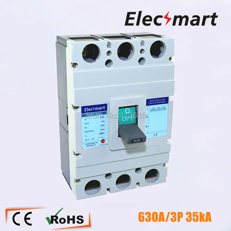 

500A 3P mccb 50kA moulded case circuit breaker suits for Russia