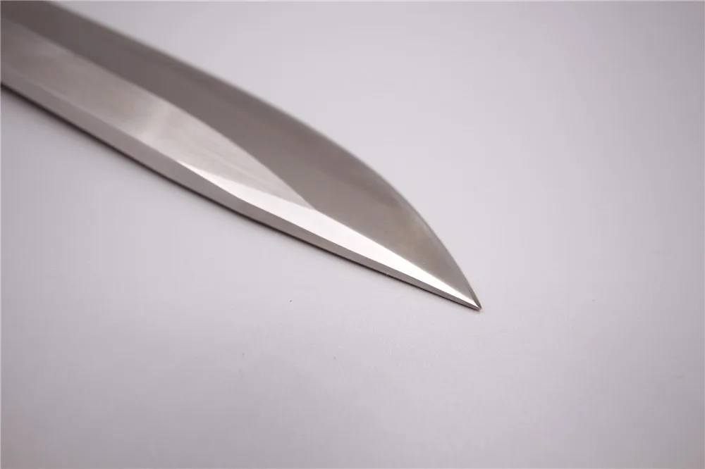 A1 Small straight knife 8Cr13 steel ABS sheath Matte surface 56HRC Outdoor survival camping knife Multi-functional utility tools
