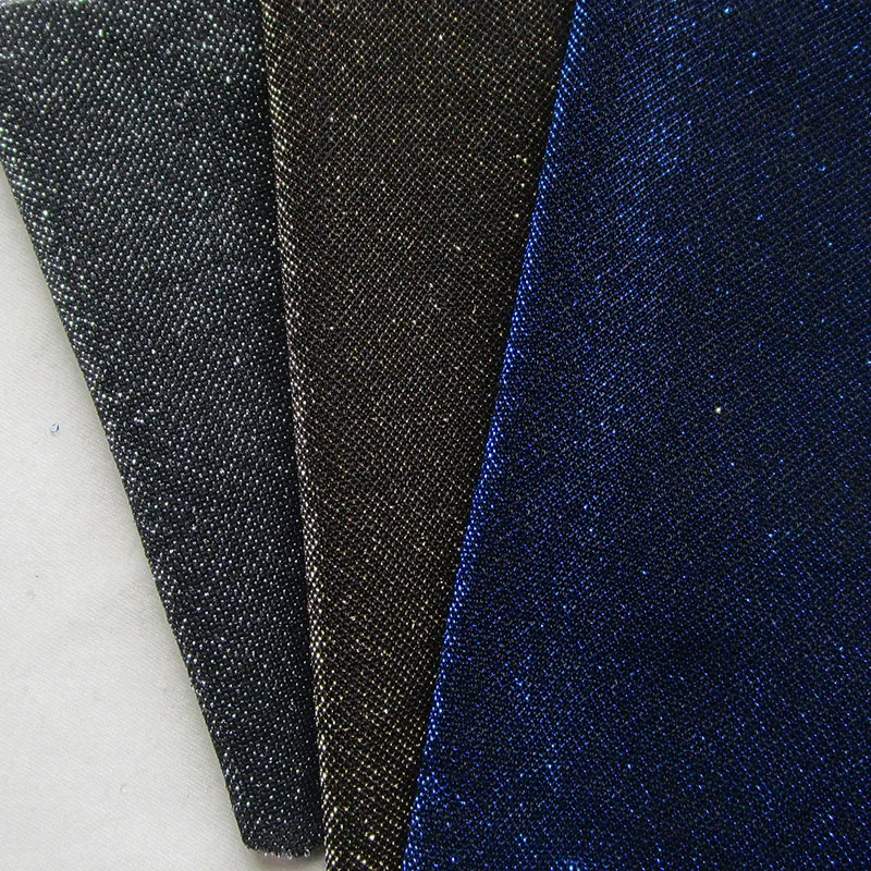 glitter denim fabric