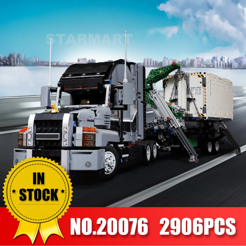 

Lepin 20076 Technic Series The Mack Big Truck Set legoingly 42078 Building Blocks Educational Toys Assemblage Children Gifts