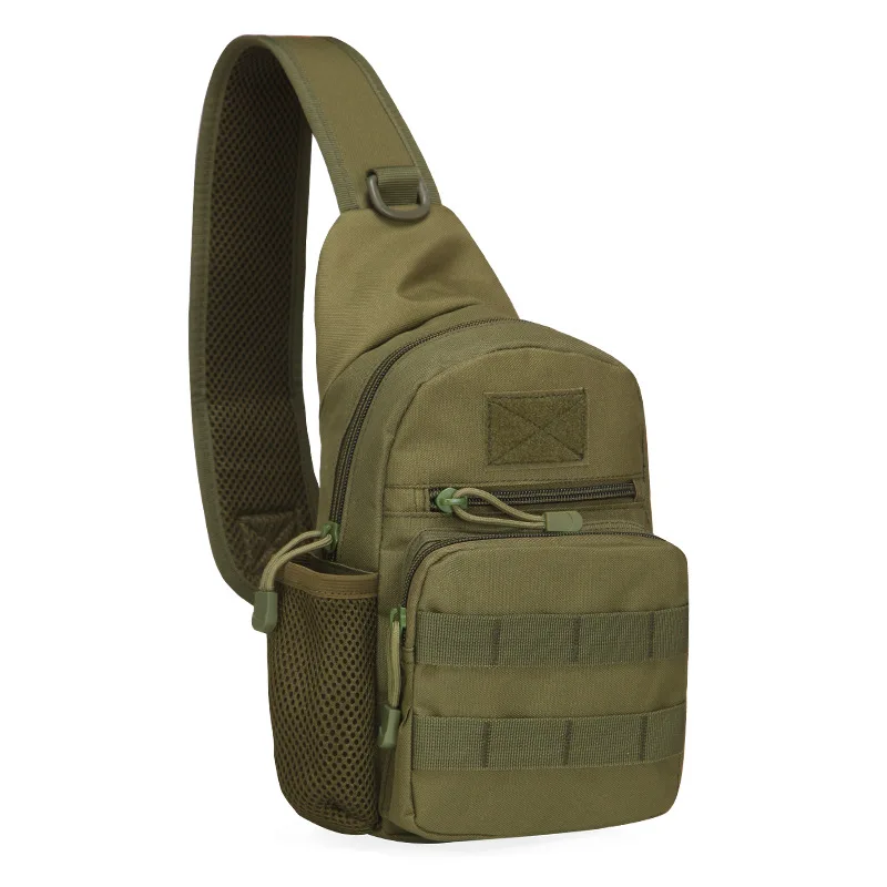 Молл 900D Тактический груди мешок Для мужчин сумка для охоты с бутылка мешок нейлон Спорт на открытом воздухе Походное снаряжение и для