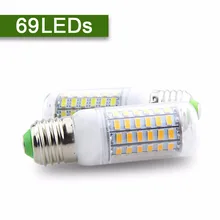 220V SMD 5730 Lampada Real Watt 7W 12W 15W 18W 22W E27 LED Corn Bulb LED lamp spot light bright Replace bulbs Lamp