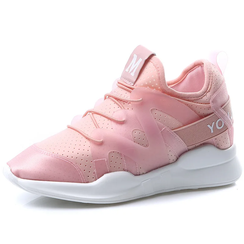 

Increased shoes female 2019 new casual summer women's shoes breathable Korean version of the mesh surface 7 cm.