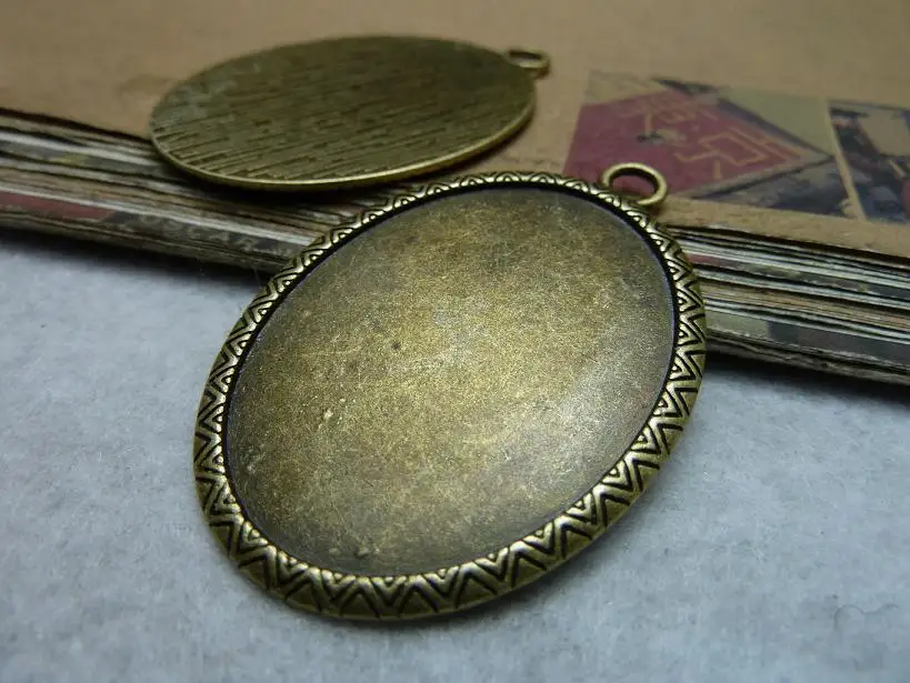 5pcs Wholesale Vintage Jewelry Findings And Components Inner 30*40mm