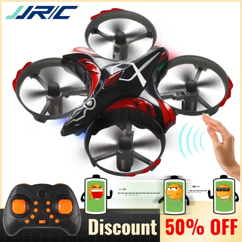 Мини Радиоуправляемый Дрон JJRC H56 управление жестами микро Квадрокоптер