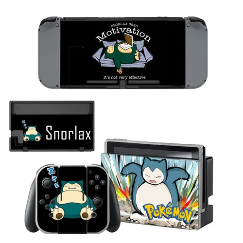 Наклейка Pokemon GO для nintendo Switch, наклейка для nintendo kingd Switch NS, консоль и контроллер Joy-Con, винил - Цвет: YSNS1415